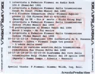 Diaframma : Demos, Rarities and Interviews Vol.2 (2001)