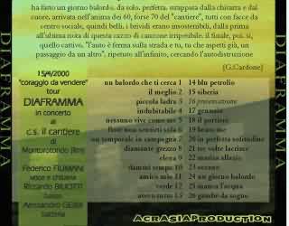 Diaframma : Live Monterotondo - 14/05/2000